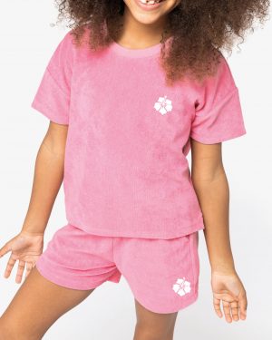 T-shirt écoresponsable en éponge fille - Ky Beauty